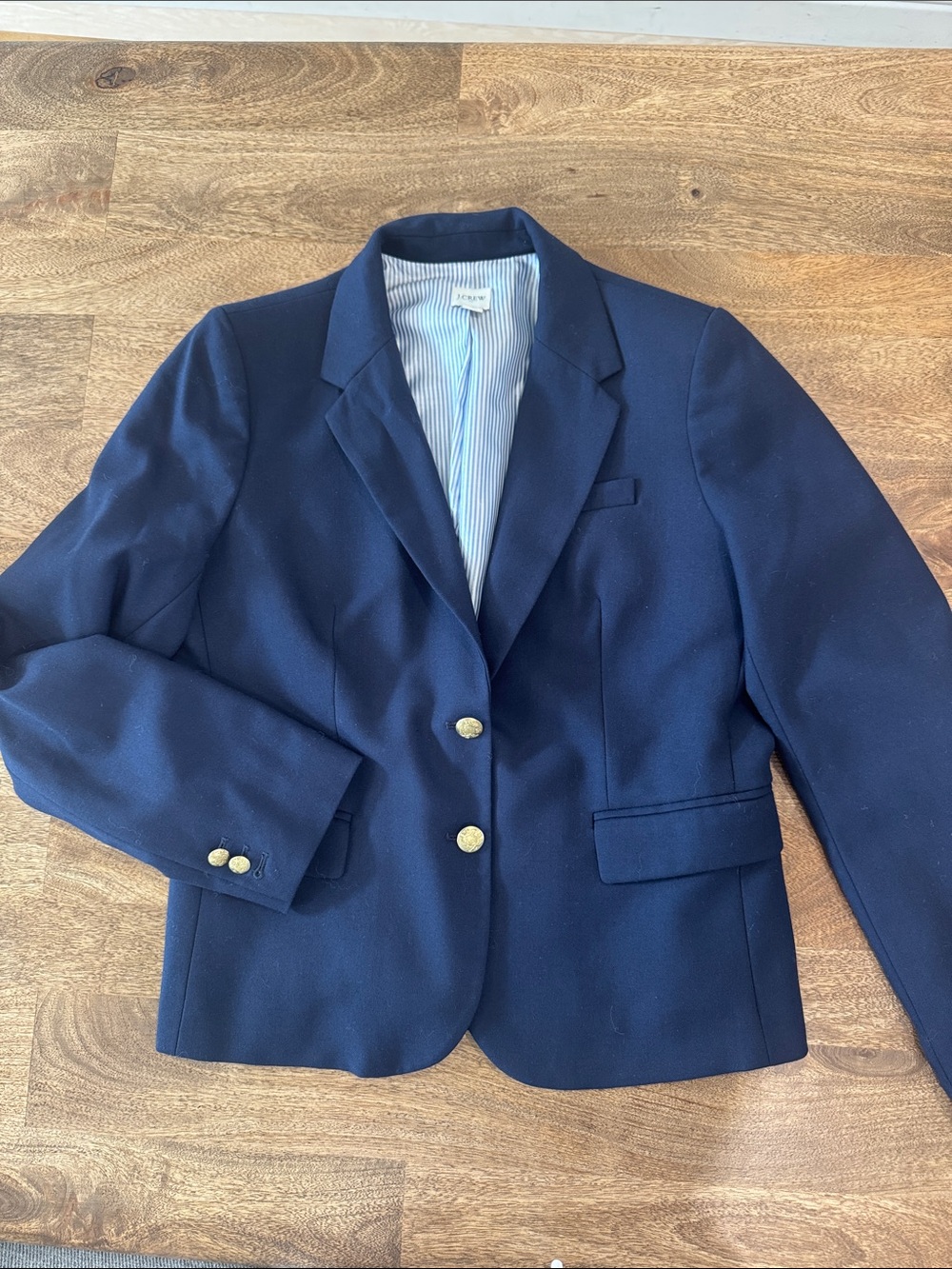 J.Crew navy blue blazer size 12